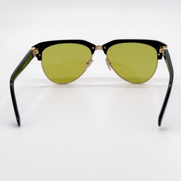 NEW MIU MIU SMU 09Z 1AB07O BLACK GREEN WOMEN SUNGLASSES MU09ZS 1AB07O MIU MIU - Picture 8 of 12